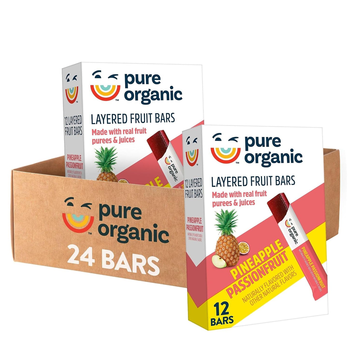 Pure-Organic-Layered-Fruit-Bars,-Gluten-Free,-Vegan-Fruit-Snacks,-Pineapple--Passionfruit-(2-Boxes,-Bars)-2134