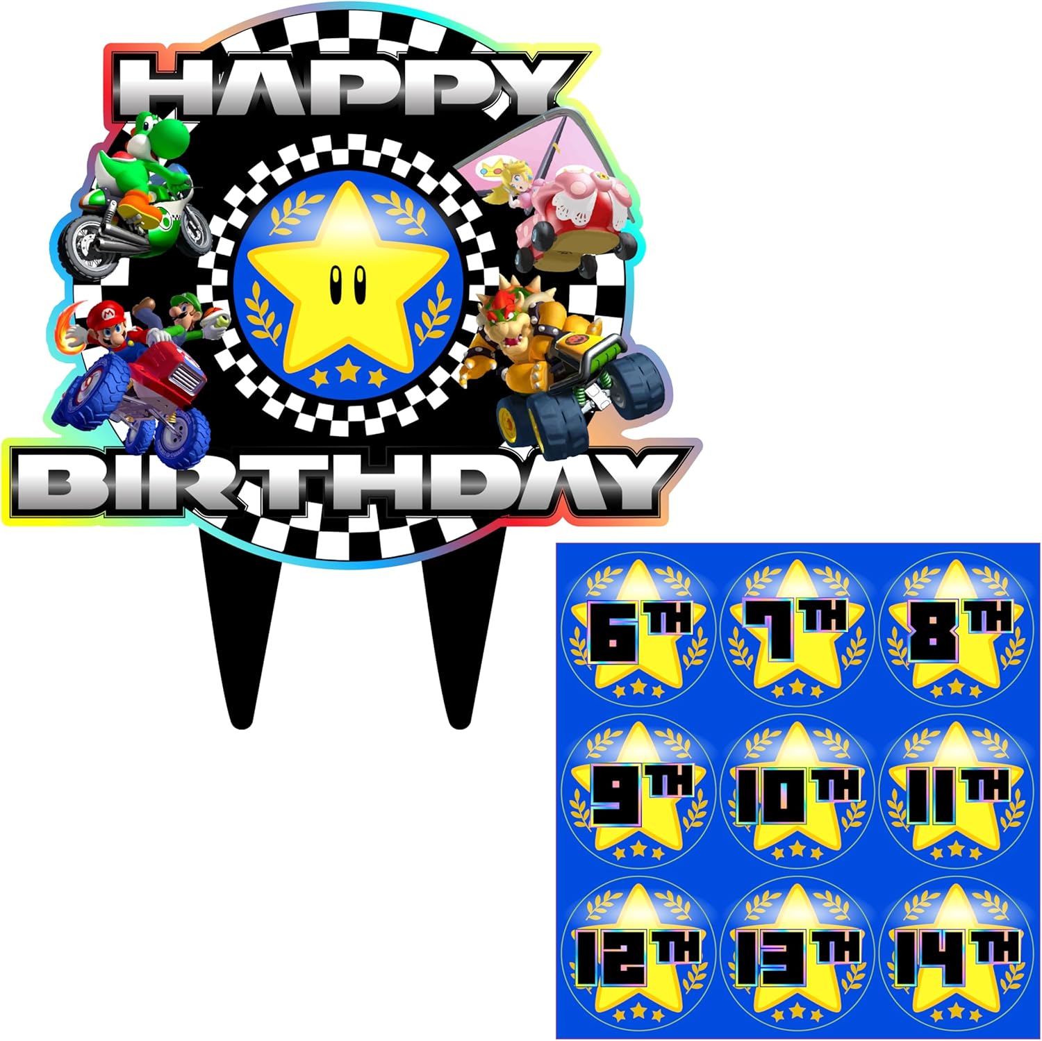 Marios-Kart-Cake-Topper-Customize-Age-for-Bros-Birthday-Party---------40