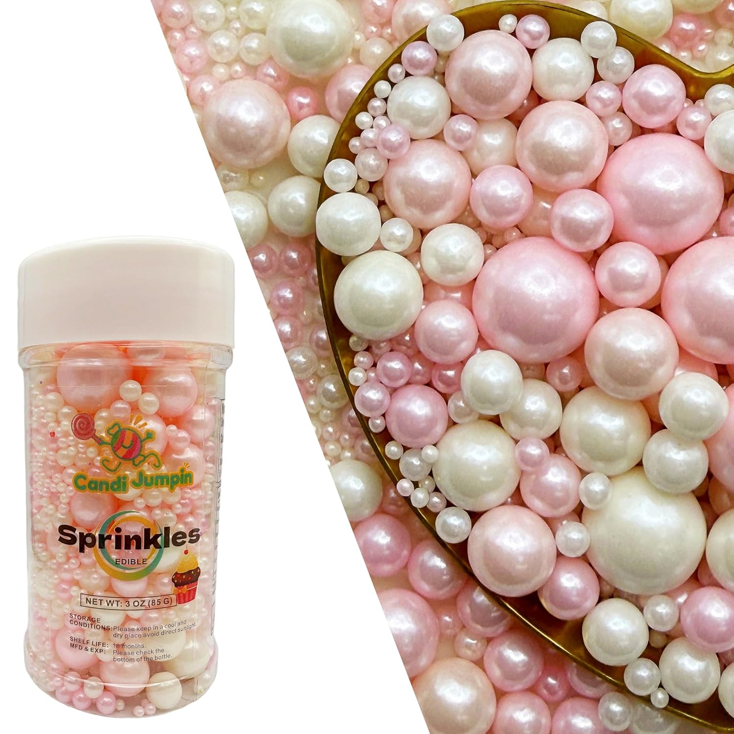 CandiJumpin-Edible-Pearls-for-Cake-Decorating,-Pink-and-White-Pearl-Sprinkles-Baby-Sugar-Edible-1139
