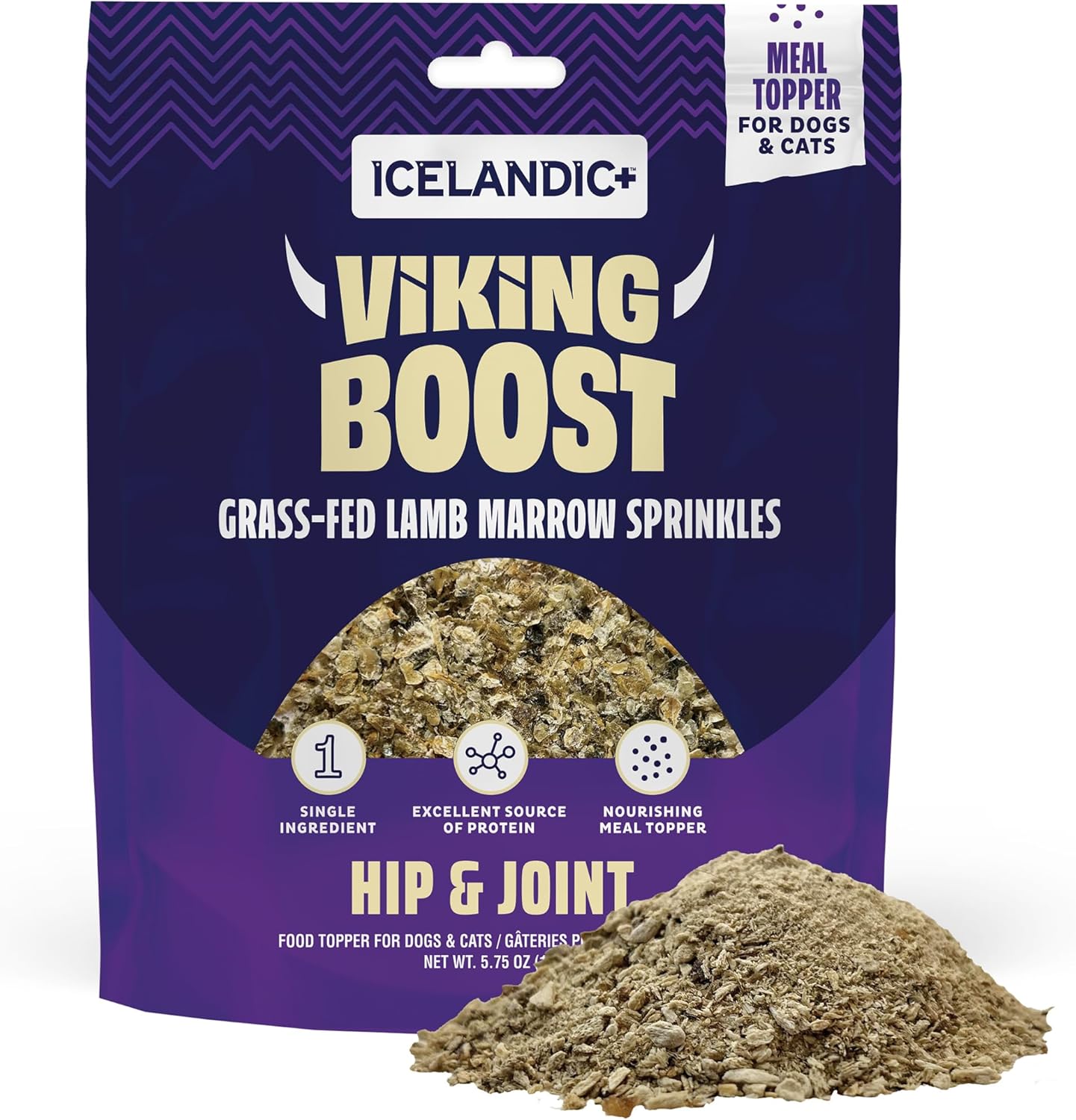 Icelandic+-Viking-Boost:-Grass-Fed-Lamb-Marrow-Sprinkles---4oz-Dog-&-Cat-480