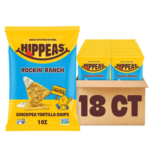 HIPPEAS-Chickpea-Tortilla-Chips,-Rockin’-Ranch-Gluten-Free-Snacks,-Dairy-Free,--Vegan,-1oz,-Pack-18,-1249