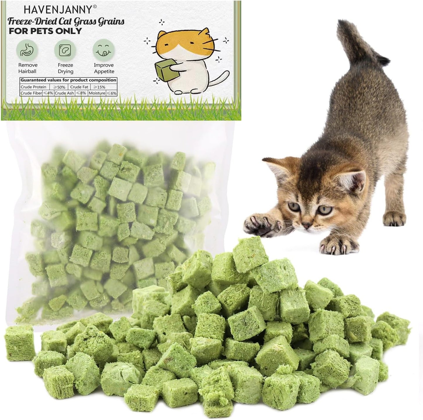 60g-Cat-Grass-Treats-for-Cats,-Freezed-Drying-Cat-Grass-Teething-Stick-Snacks-1334