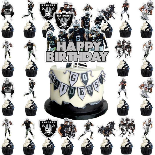 37pcs-Las-Vegas-Raiders-Cake-Topper-and-Cupcake-1083