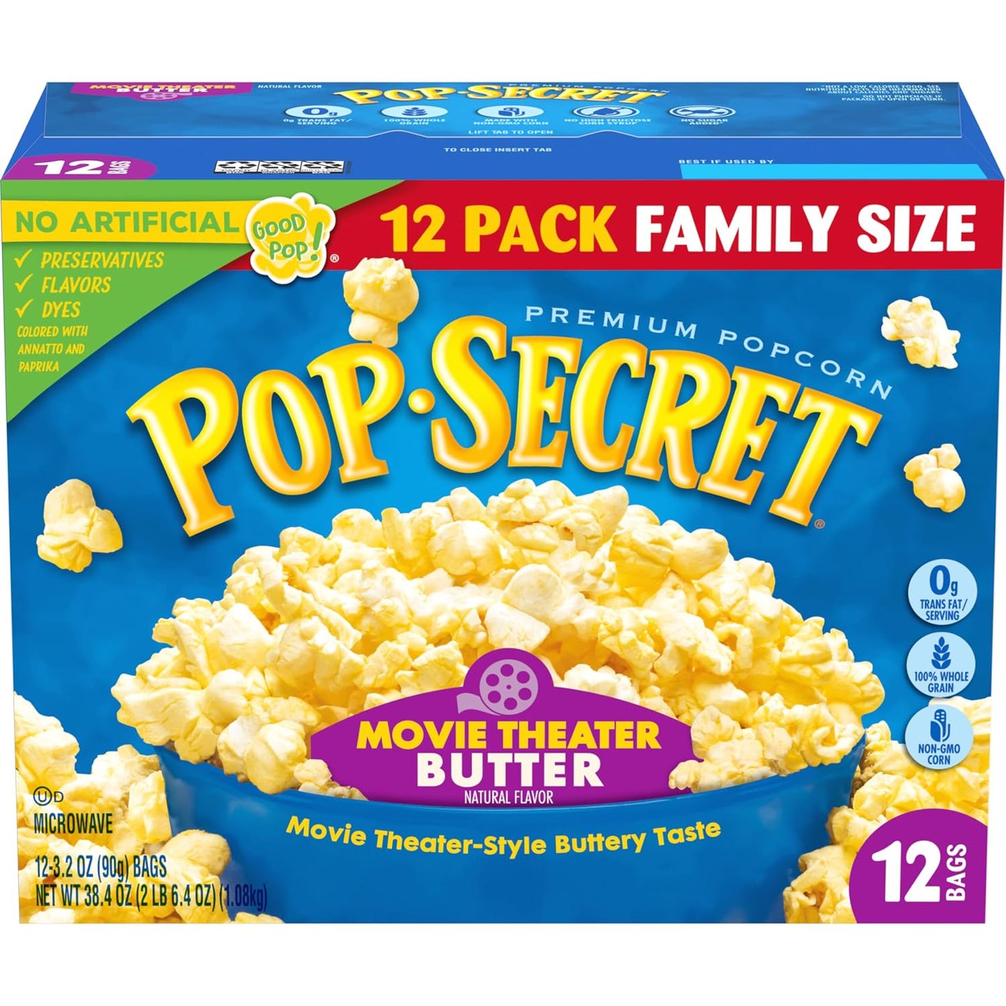 Pop-Secret-Microwave-Popcorn,-Movie-Theater-Butter,-Flavor,-3.2-Oz-Sharing--Bags,-12-Ct--2641
