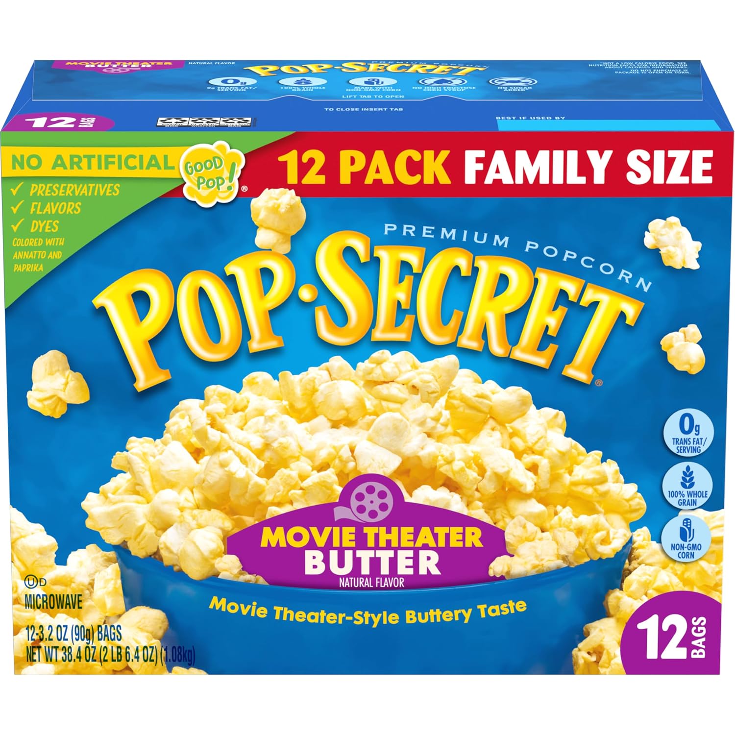 Pop-Secret-Microwave-Popcorn,-Movie-Theater-Butter,-Flavor,-3.2-Oz-Sharing--Bags,-12-Ct--2641