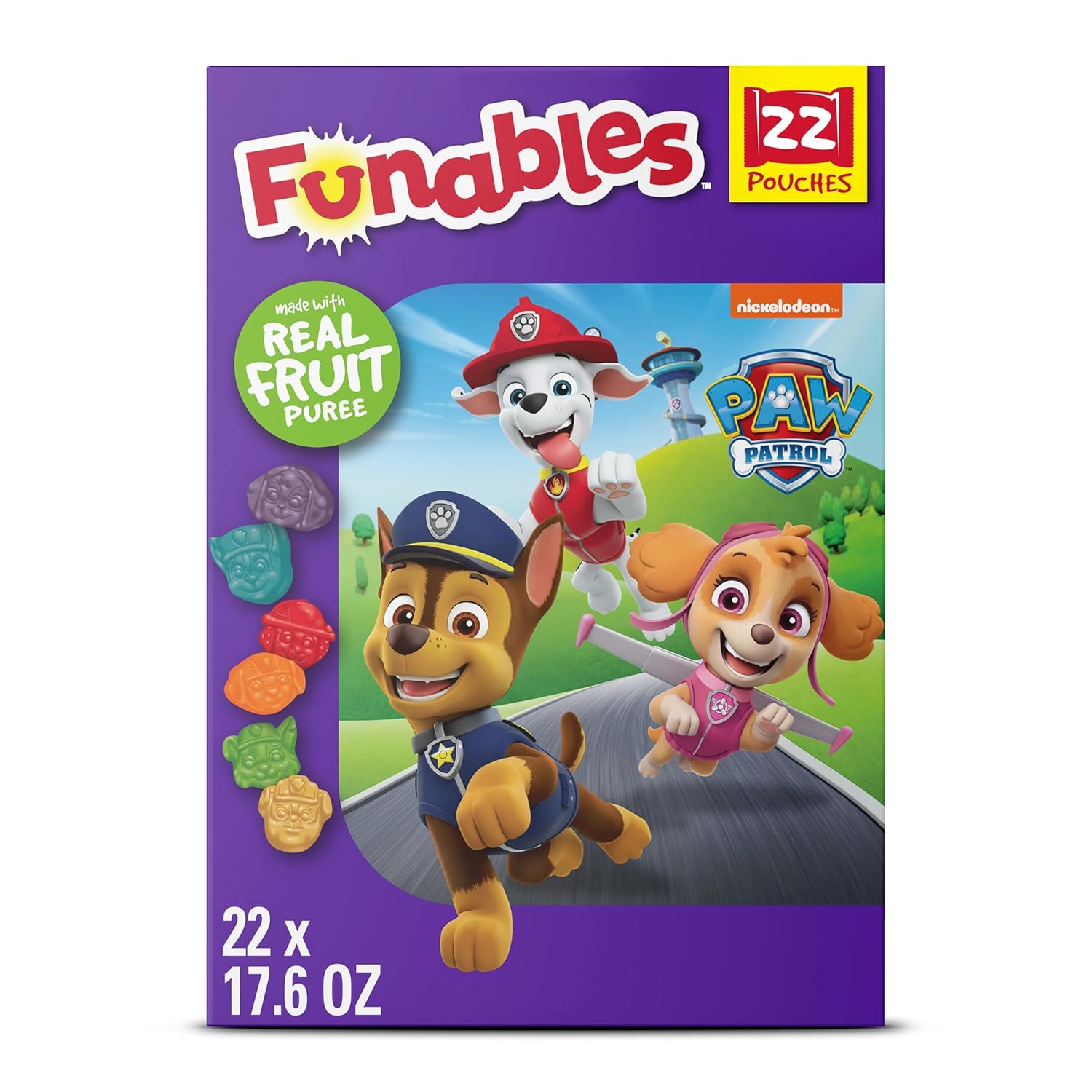 Funables-PAW-Patrol-Fruit-Snacks,-Assorted-Fruit,-0.8-oz,-22-Ct------1819