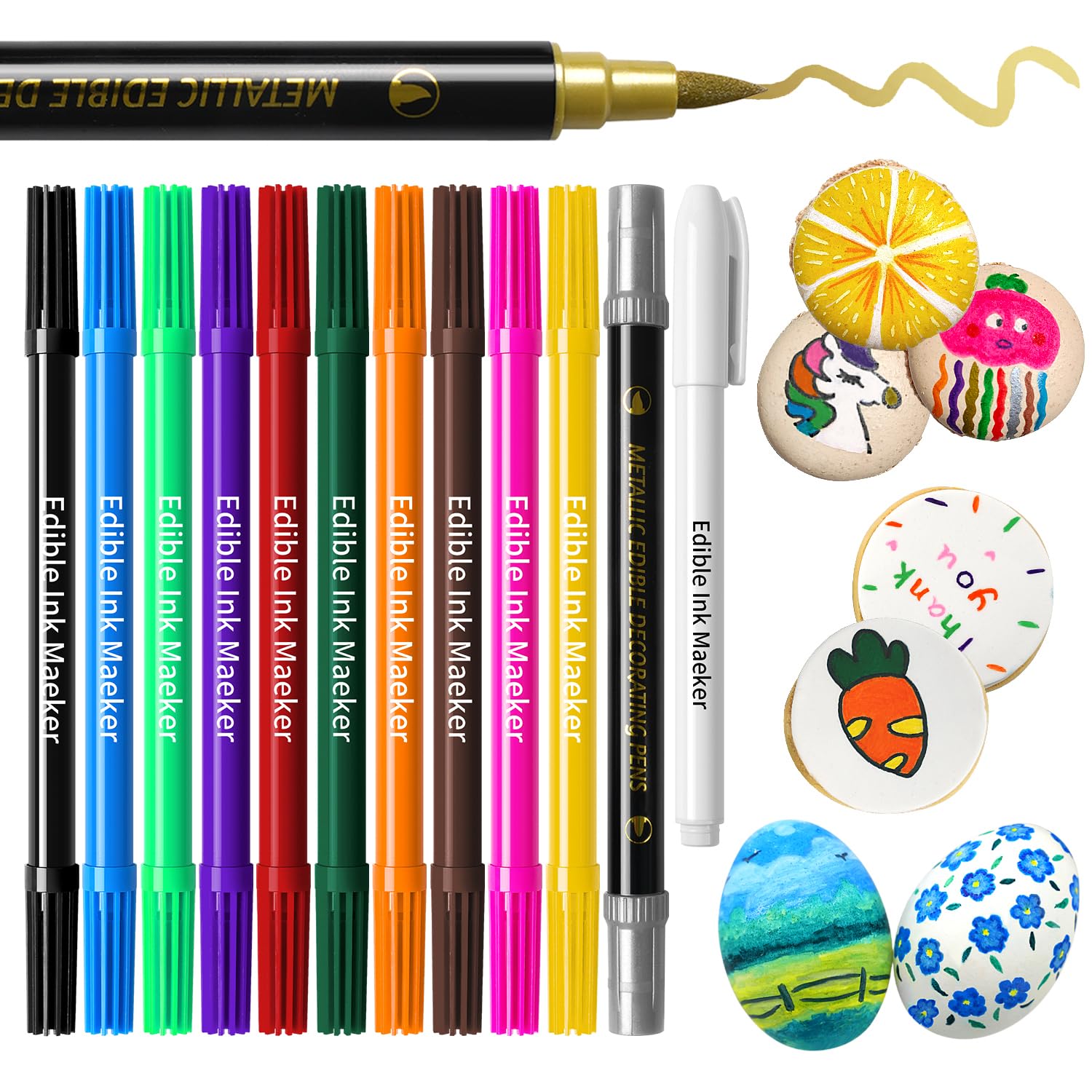 Edible-Markers,-Colorful-Metallic-Gold-Food-Coloring-3443