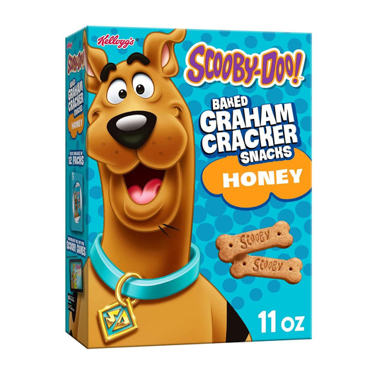 Kellogg's-SCOOBY-DOO!-Baked-Graham-Cracker-Snacks,-Lunch-Box-Snacks,-Kids-Snacks,--Honey,-11oz-Box-Box)-304