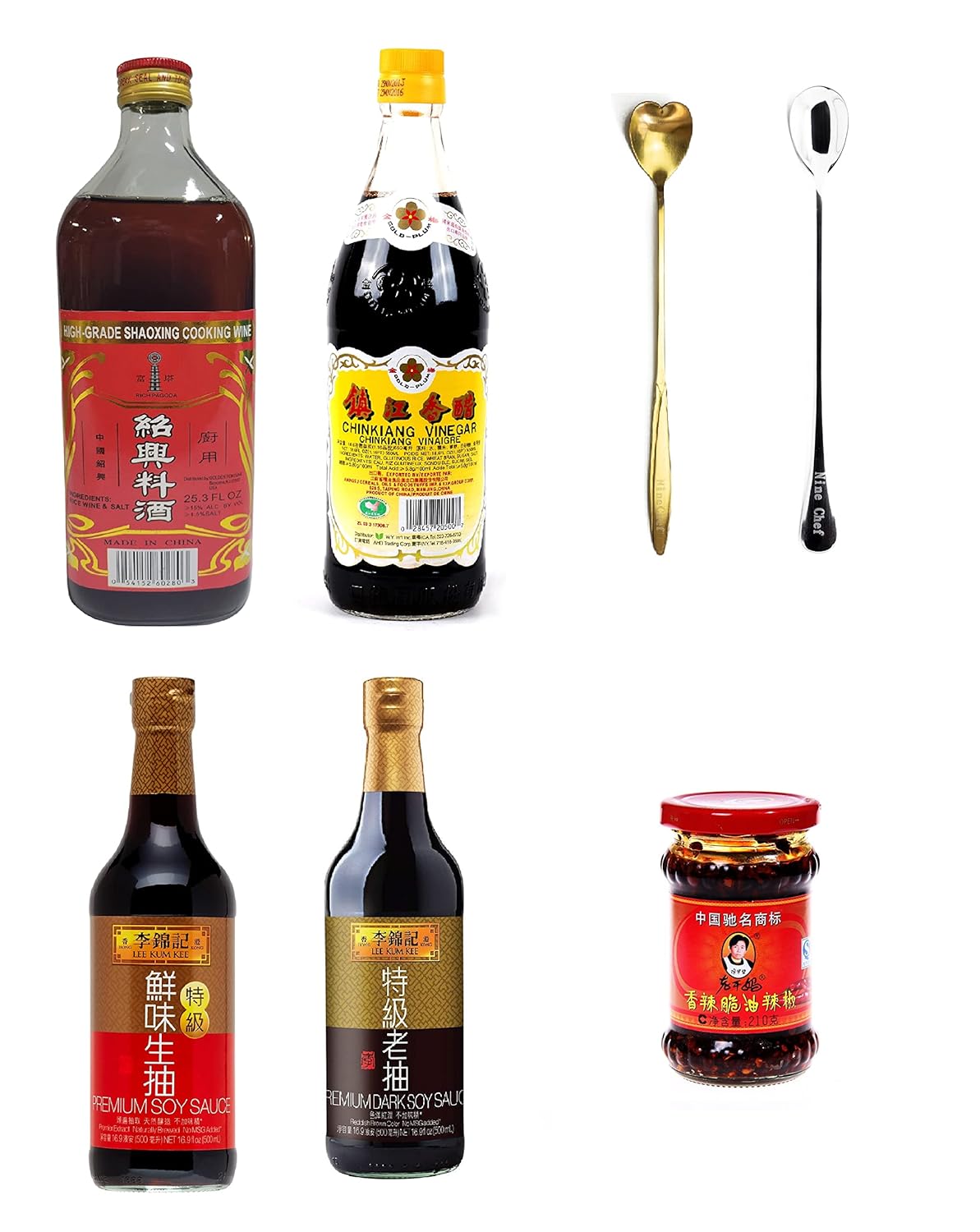 NineChef-Bundle,-Shaoxing-Cooking-Wine,-Chinkiang-1945