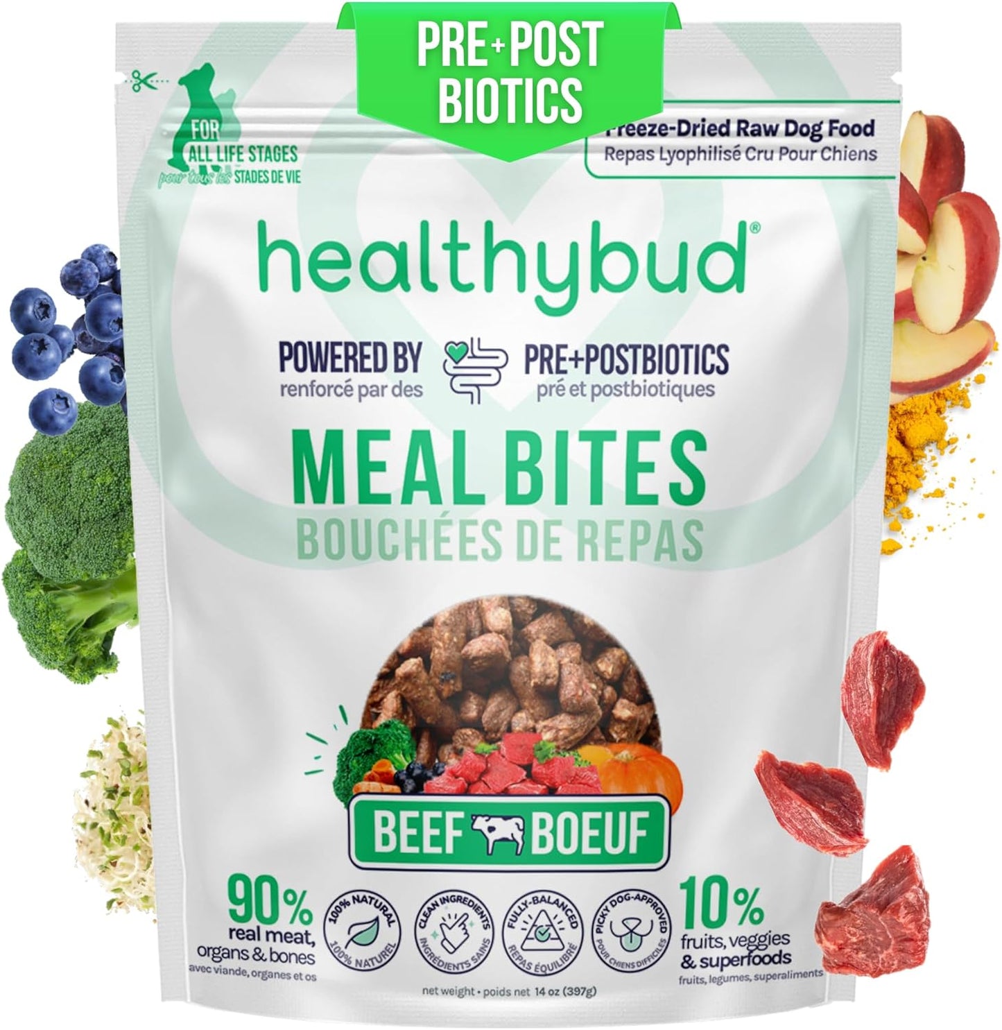 healthybud-Alimento-crudo-para-perros,-mordeduras-de-carne-liofilizadas,-614