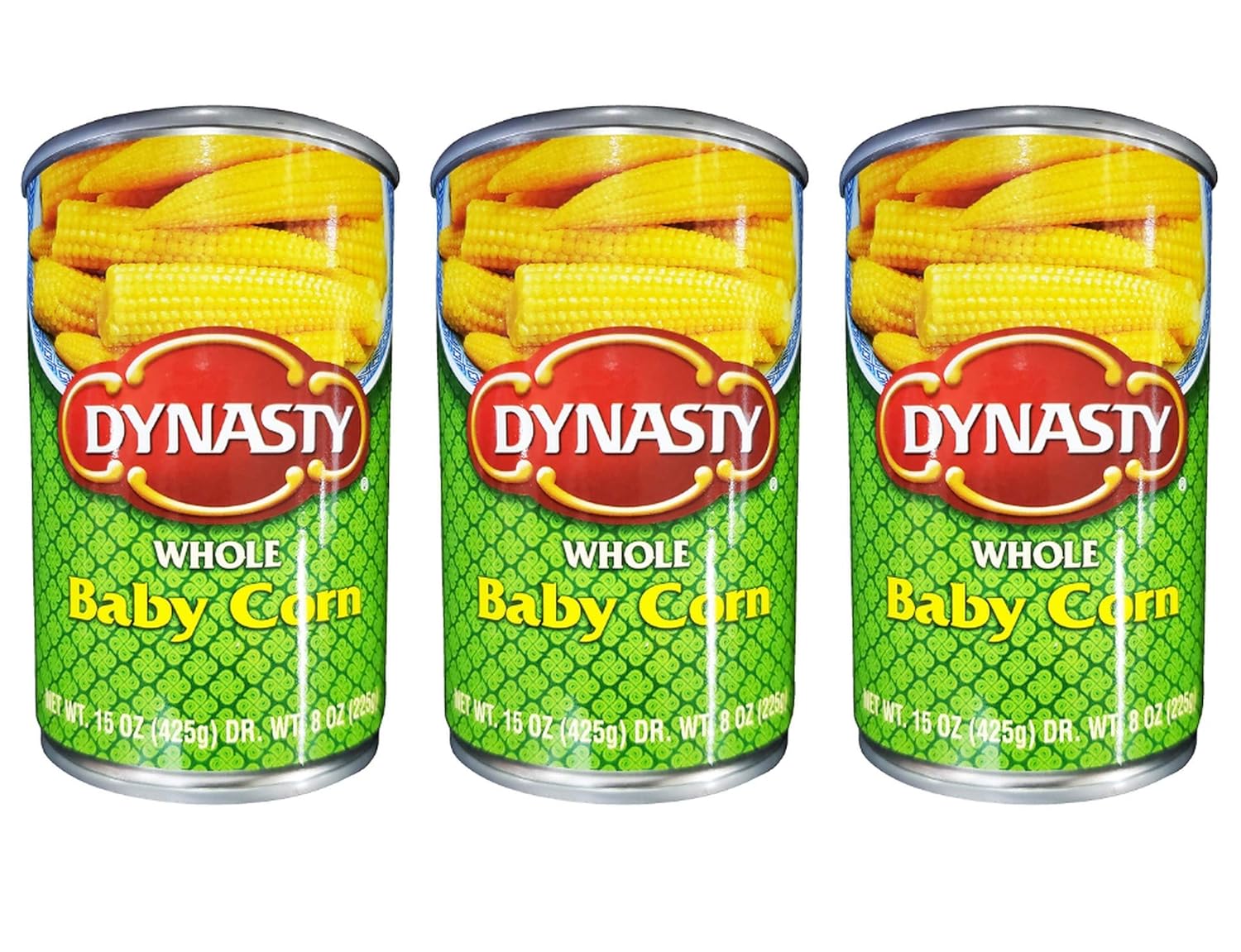 Dynasty-Whole-Baby-Corn,-(3-Pack,-565