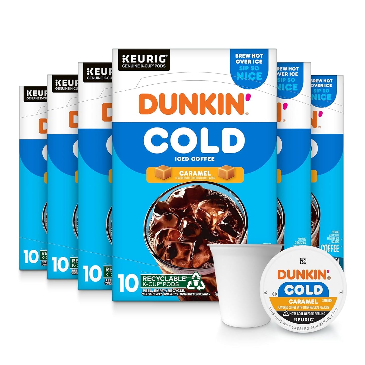 Dunkin'-Cold-Caramel-Flavored-Coffee,-60-Keurig-K-Cup-Pods---------979