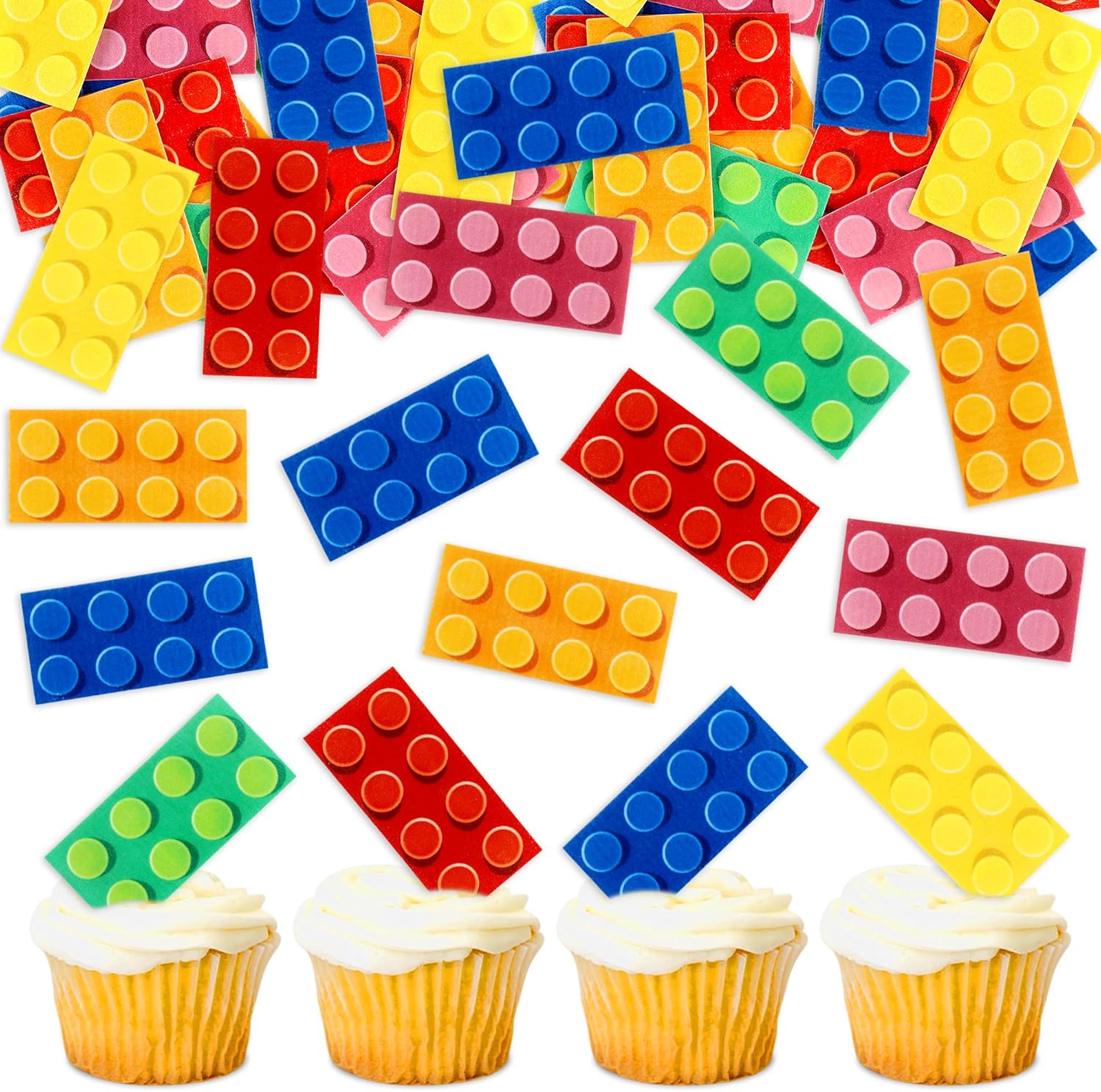Ercadio-48Pcs-Edible-Building-Block-Birthday-Party-Cupcake-Toppers-Boy-Girl-Birthday-Decorations-Topper-978