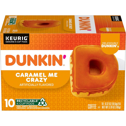 Dunkin'-Coffee-Keurig-K-Cup-Pods,-Caramel-Me-Crazy,-10-Count-(Pack-of-1)-2115