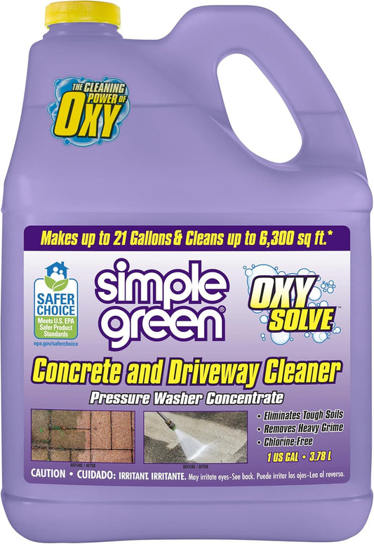 Simple-Green-Oxy-Solve-Concrete-and-Driveway-Pressure-Washer-Cleaner,-Purple,-Unscented,-128-Fl.Oz---1780