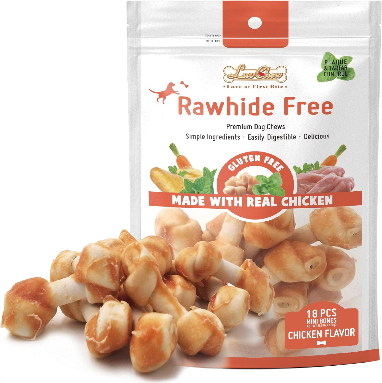 Premium-Dog-Chew-Bones,-Made-with-Real-Chicken,-3698