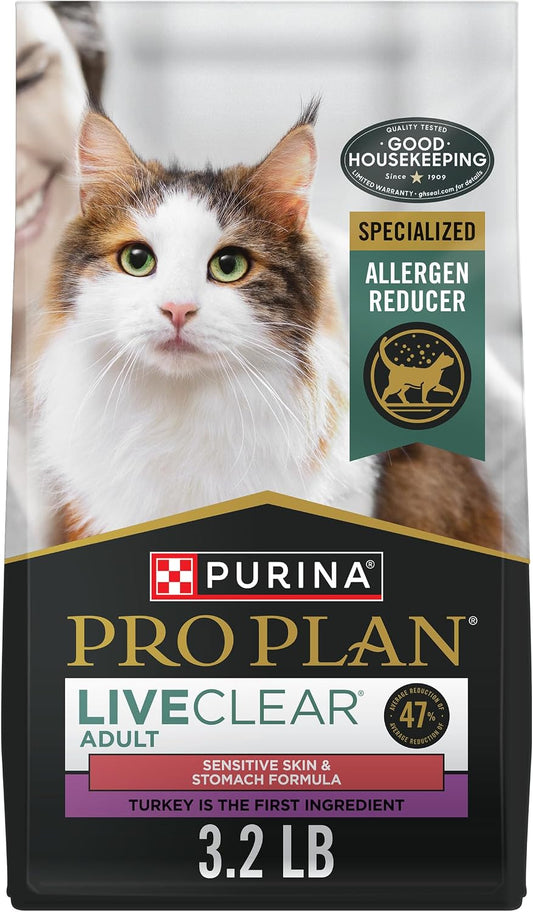 Purina-Pro-Plan-Allergen-Reducing,-Sensitive-Skin-&-Stomach,-High-Protein-Cat-Food,-1803