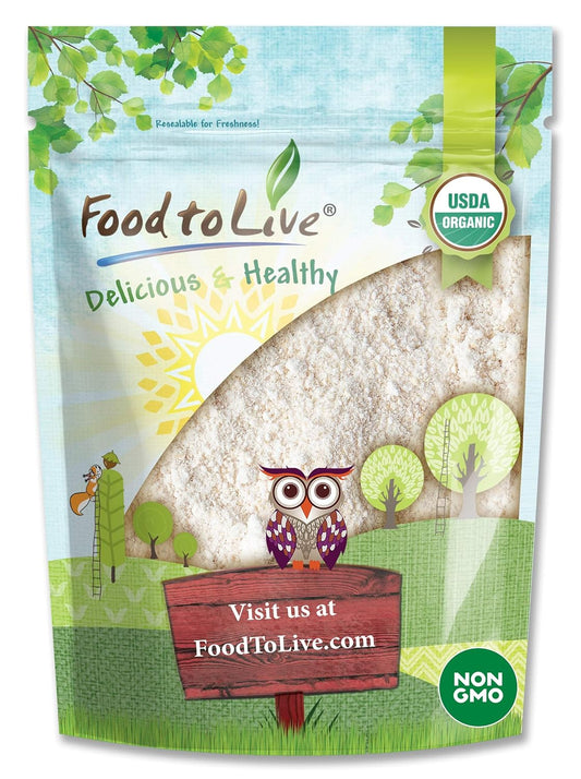 Food-to-Live-Organic-Oat-Flour,-8-Ounces---Non-GMO,-Fine,-Stone-309