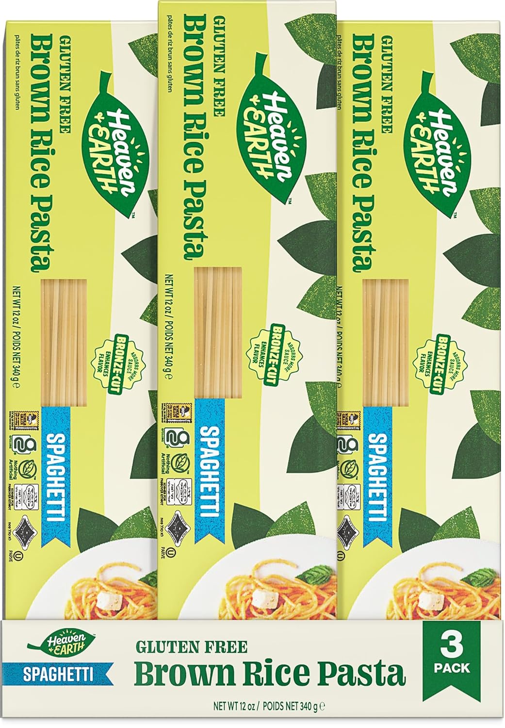 Heaven-&-Earth-Brown-Rice-Pasta,-Gluten-Free-Spaghetti,-(3-424