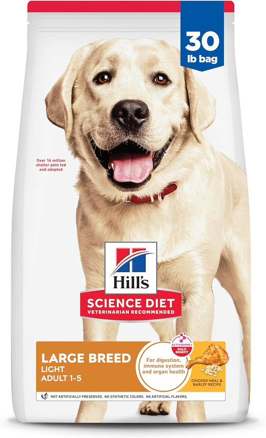 Hill's-Science-Diet-Light,-Adult-1-5,-Large-Breed-3425