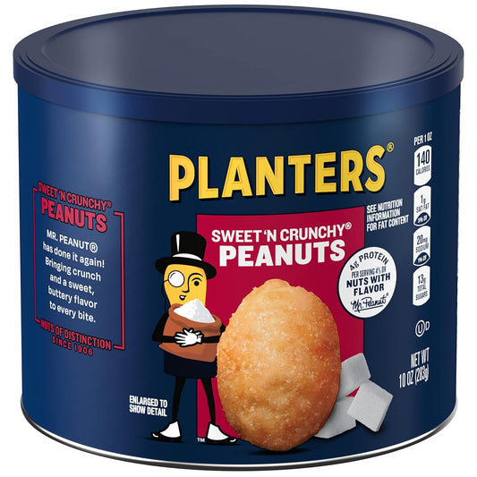 PLANTERS-Sweet-'N-Crunchy-Peanuts,-10-oz.-can-2127