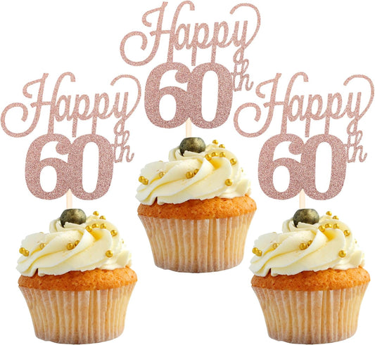 24-Pack-Happy-60th-Cupcake-Toppers-Glitter-4170