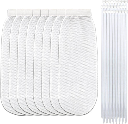 32-Piece-Lint-Trap-and-Cable-Ties-Set-for-Washing-Machine,-Includes-8-593