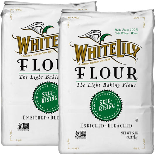 White-Lily-Harina-autoelevable-sin-OMG,-bolsa-de-5-(paquete-622