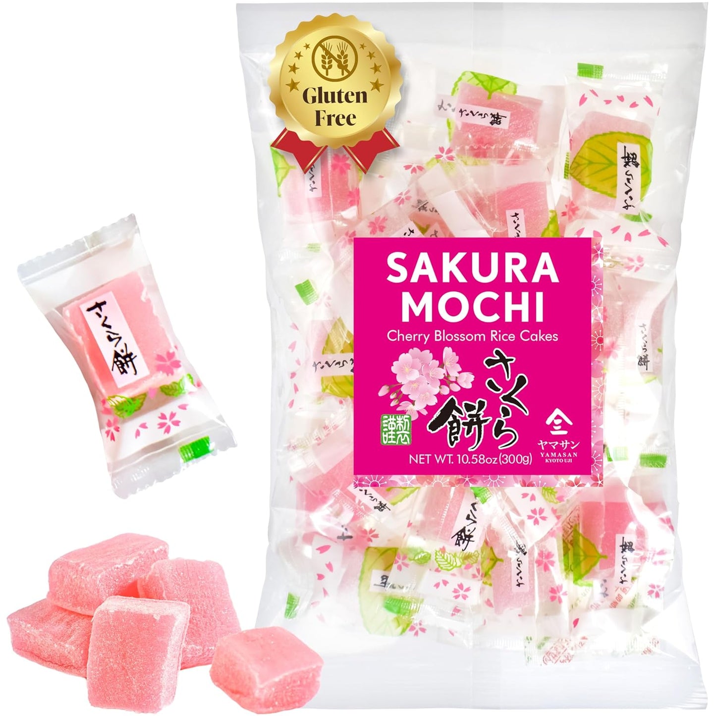 YAMASAN-KYOTO-UJI-Japanese-Sakura-Mochi-Rice-Cake-Candies-10.58oz-|--Real-Traditional-Cherry-Rice-1283