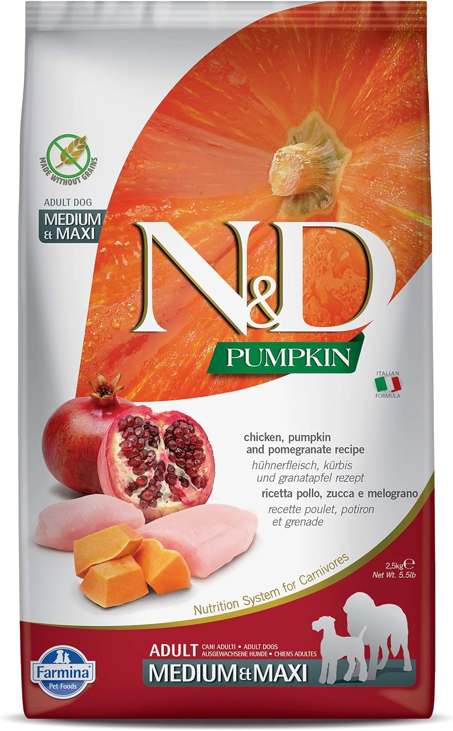 Farmina-Natural-&-Delicious-Grain-Free-Chicken,-Pumpkin-and-Pomegranate-Dry-Medium-and-Maxi-1408