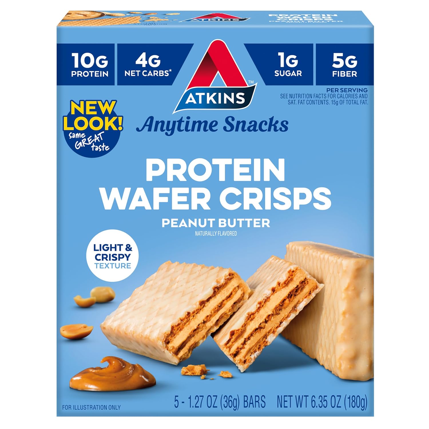 Atkins-Peanut-Butter-Protein-Wafer-Crisps,-4g-Net-Carb,-2g-Sugar,--5-Count-|-Friendly,-2202