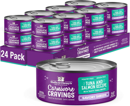 Stella-&-Chewy's-Carnivore-Cravings-Savory-Shreds-Cans-–-Grain-Free,-Protein-Rich-473