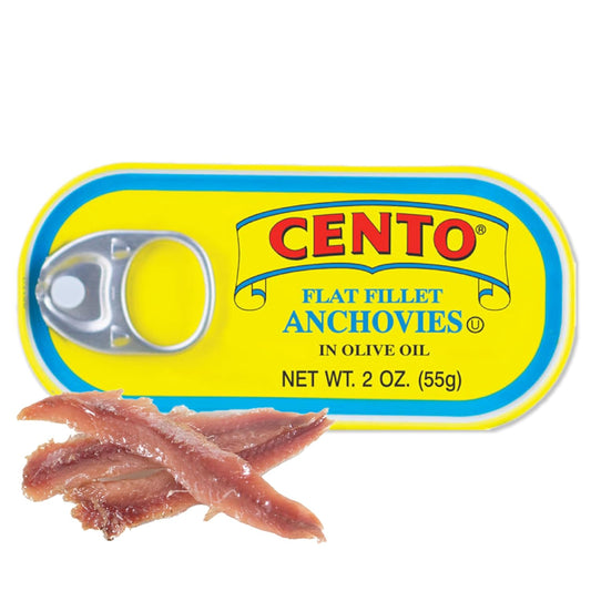 Cento-Anchoas-de-filete-plano-en-aceite-de-oliva,-2-onzas,-firmes,-piel,-1380