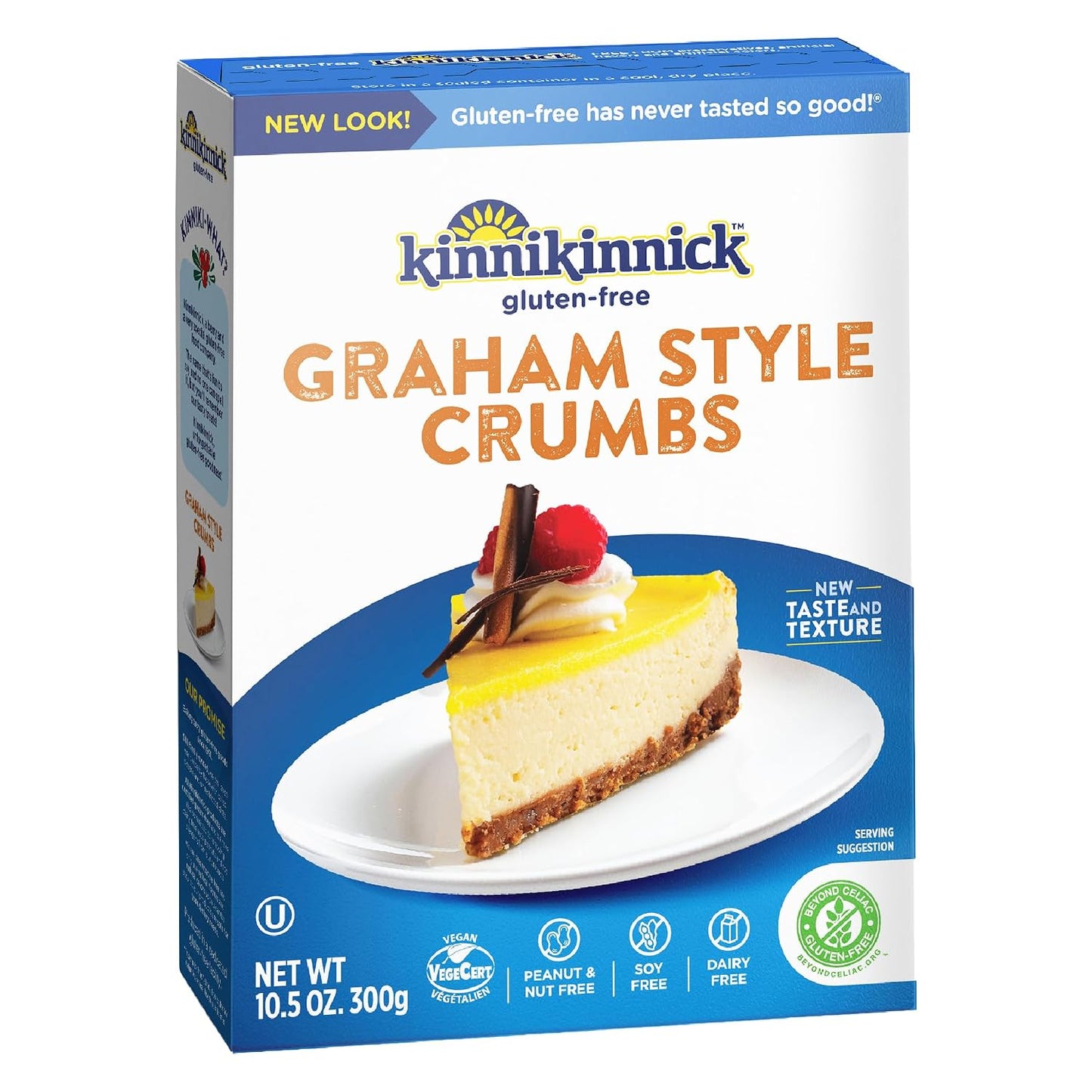 Kinnikinnick-Gluten-Free-Graham-Style-Crumbs,-10.5-oz,-Allergy-Friendly-|--Use-in-Recipes-Call-861