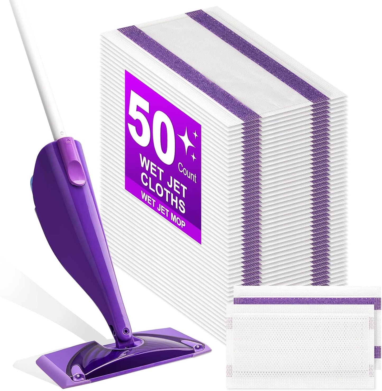 50-Count-Disposable-Wet-Pads-Refill-for-Swiffer-Wet-Jet-3269