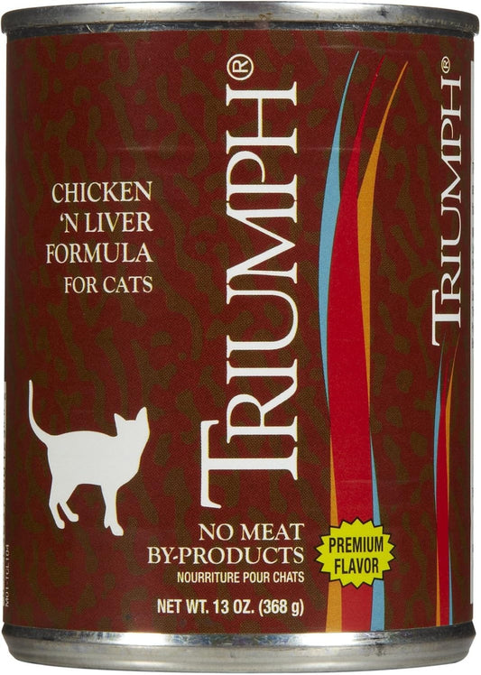 Triumph-Chicken-And-Liver-Canned-Cat-Food,-Case-134