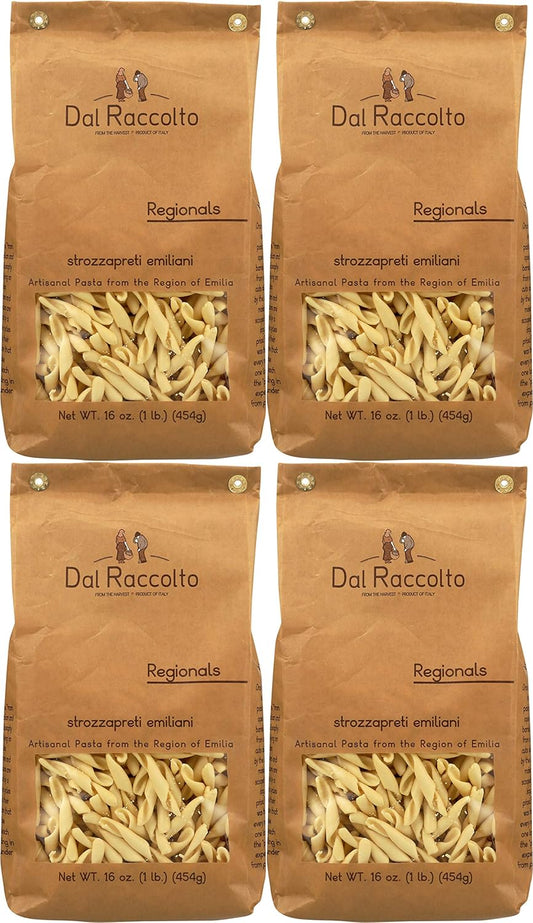 Dal-Raccolto-Strozzapreti-Pasta-Pack-of-4-Bag-200