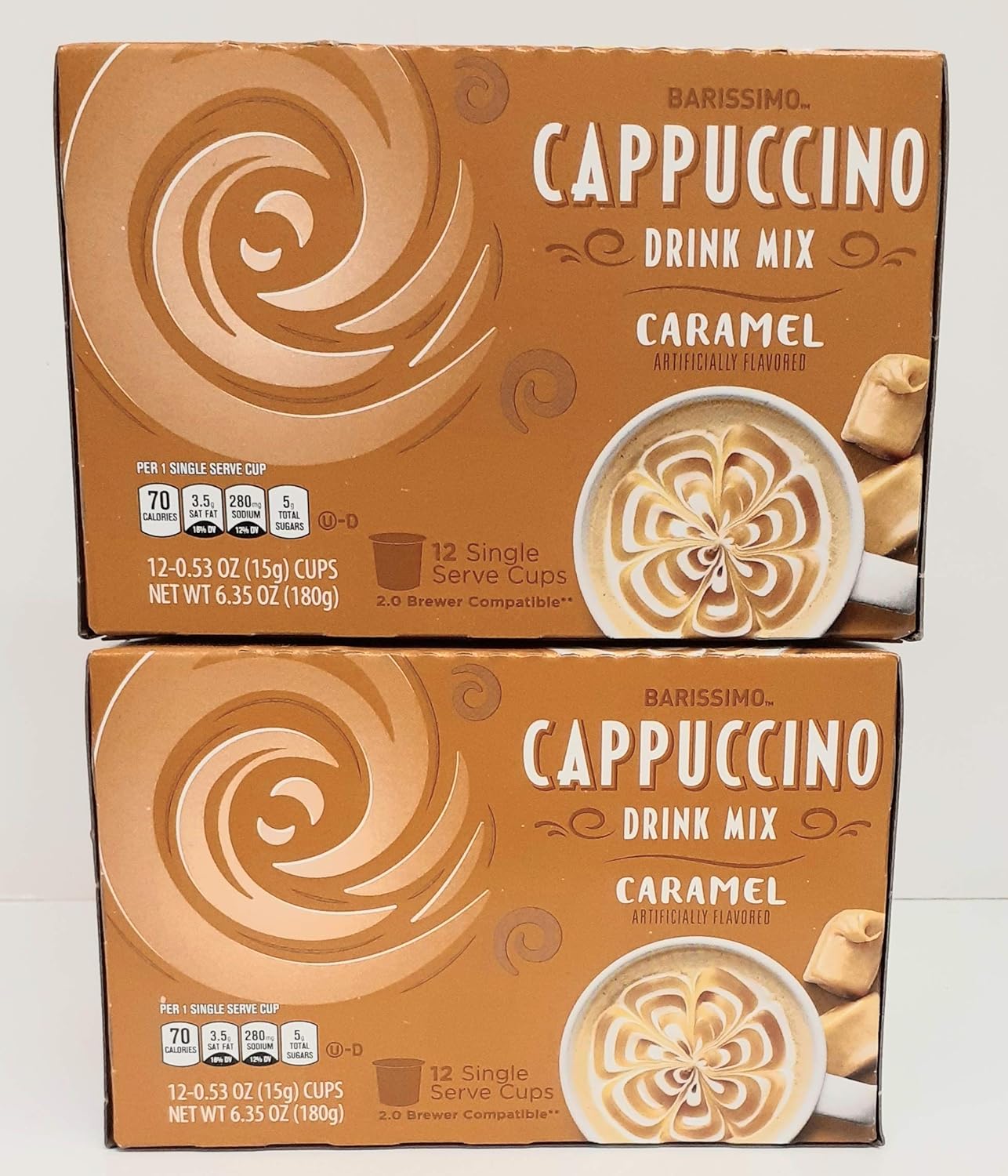 Barissimo-Caramel-Cappuccino-Coffee-Drink-Mix-K-Cup-Compatible-2-Boxes-24-Pods---1507