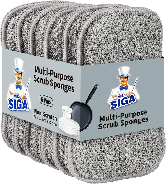 MR.SIGA-Dual-Sided-Scrub-Sponges,-Long-lasting,-Reusable-Dishwashing-Sponges-for-5124