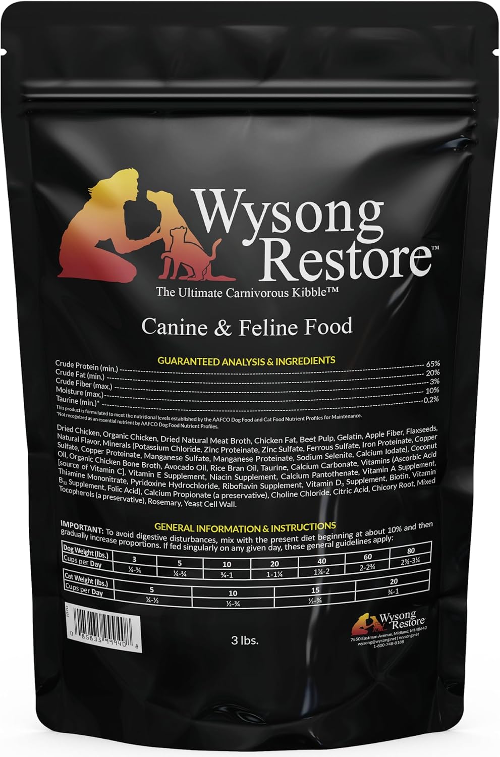 Wysong-Restore-Canine-and-Feline-Food-3-lb-Bag-566