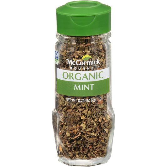 McCormick-Gourmet-Organic-Mint,-0.25-Oz-------------1694