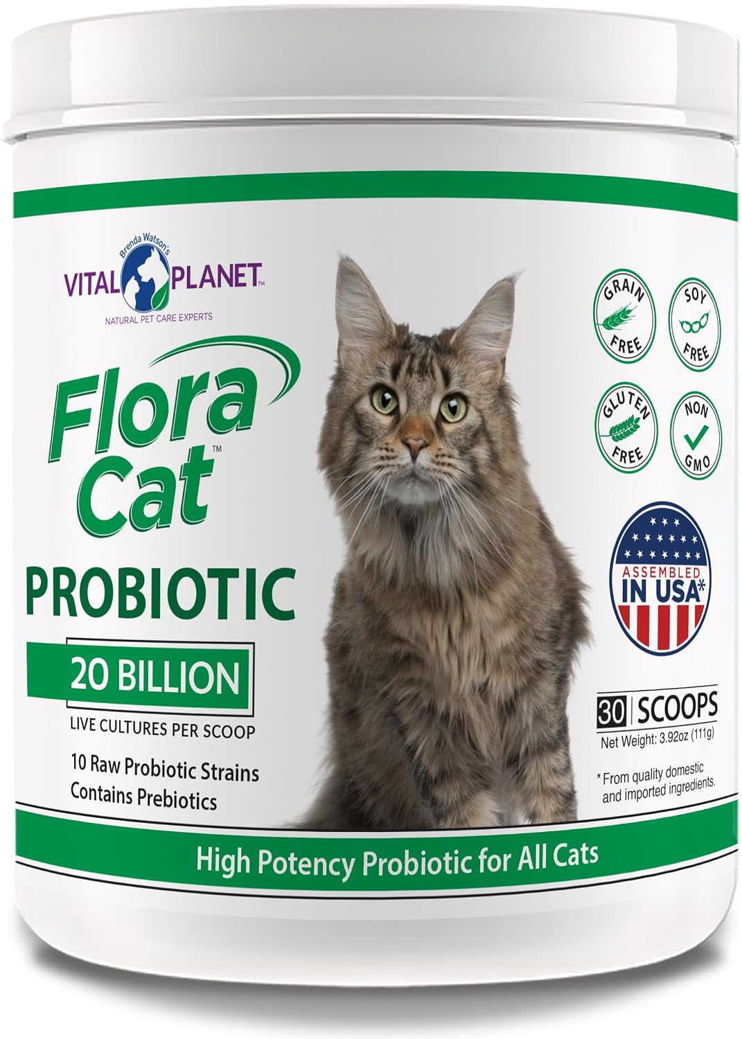 Vital-Planet---Flora-Cat-Probiotic-Powder-Supplement-with-20-Billion-Cultures-and-836