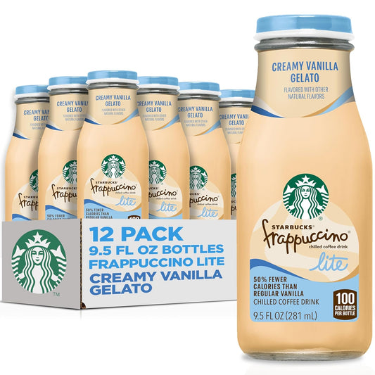 Starbucks-Frappuccino-Lite,-Creamy-Vanilla-Gelato,-9.5-Fl-Oz-Bottles-(Pack-of-12)-2650