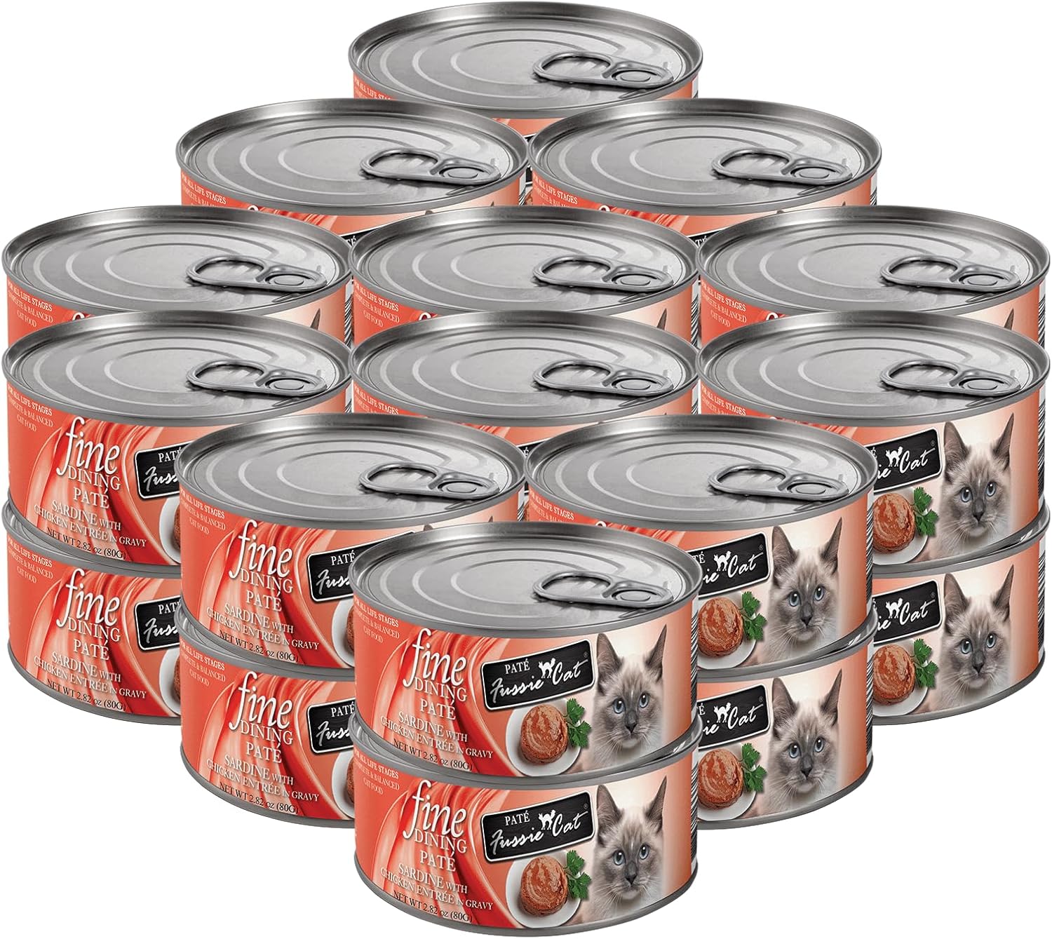 Fussie-Cat-Fine-Dining-Pate-Sardine-with-Chicken-Entrée-Wet-cat-2.82oz-case-24647