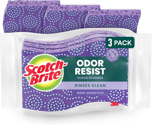 Scotch-Brite-Scrub-Dots-Non-Scratch-Scrub-Sponge,-Rinses-Clean,-For-Washing-5197