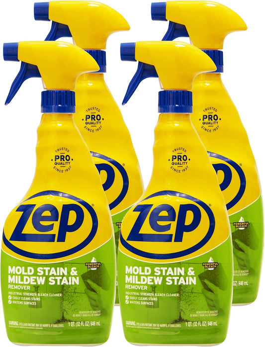 Zep-Mold-Stain-and-Mildew-Stain-Remover---32-oz-(Pack-of-4)-ZUMILDEW32---1268
