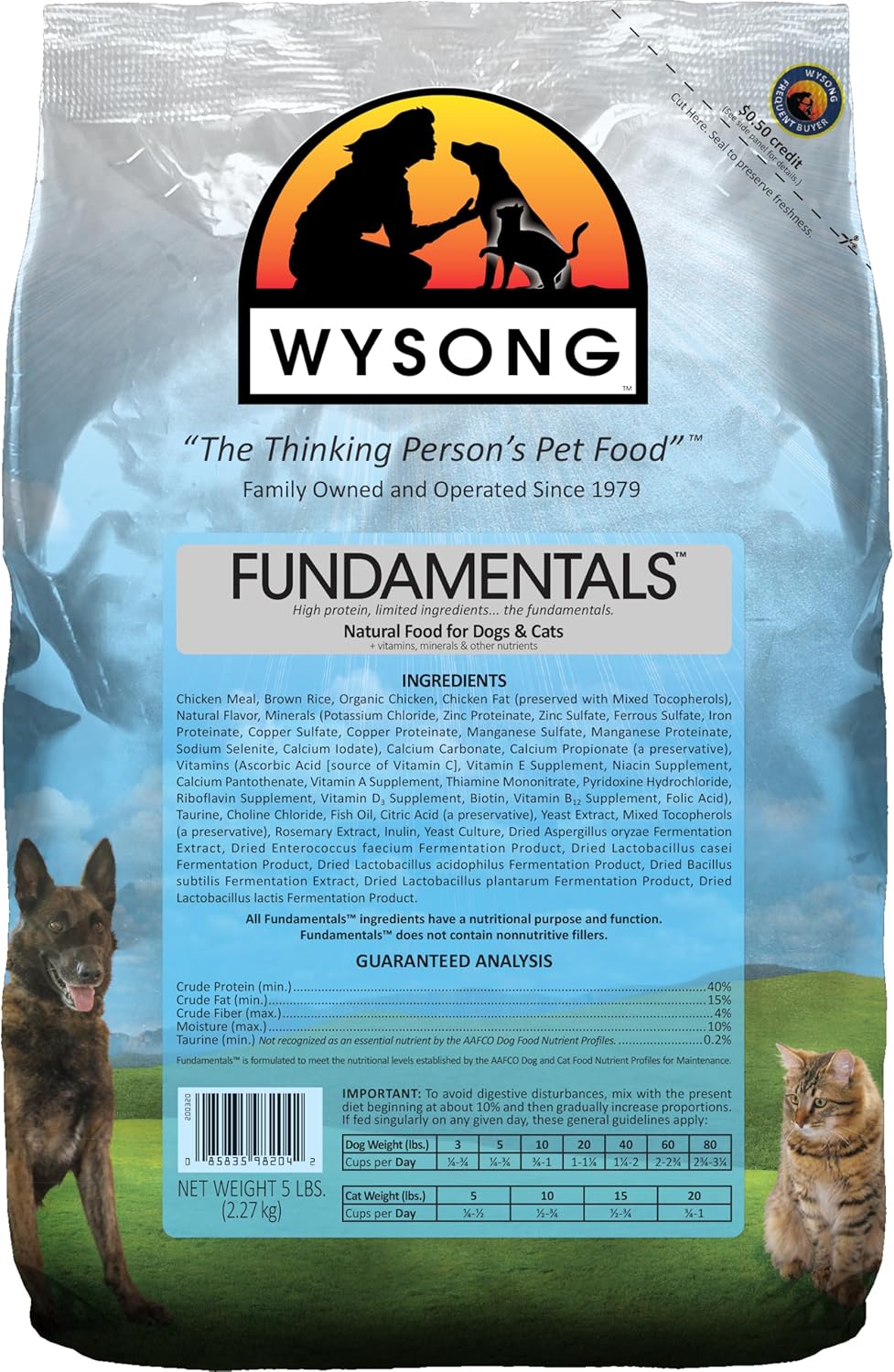 Wysong-Fundamentals-Canine/Feline-Formula-Dry-Dog/Cat-Food,-5-lb---------1623