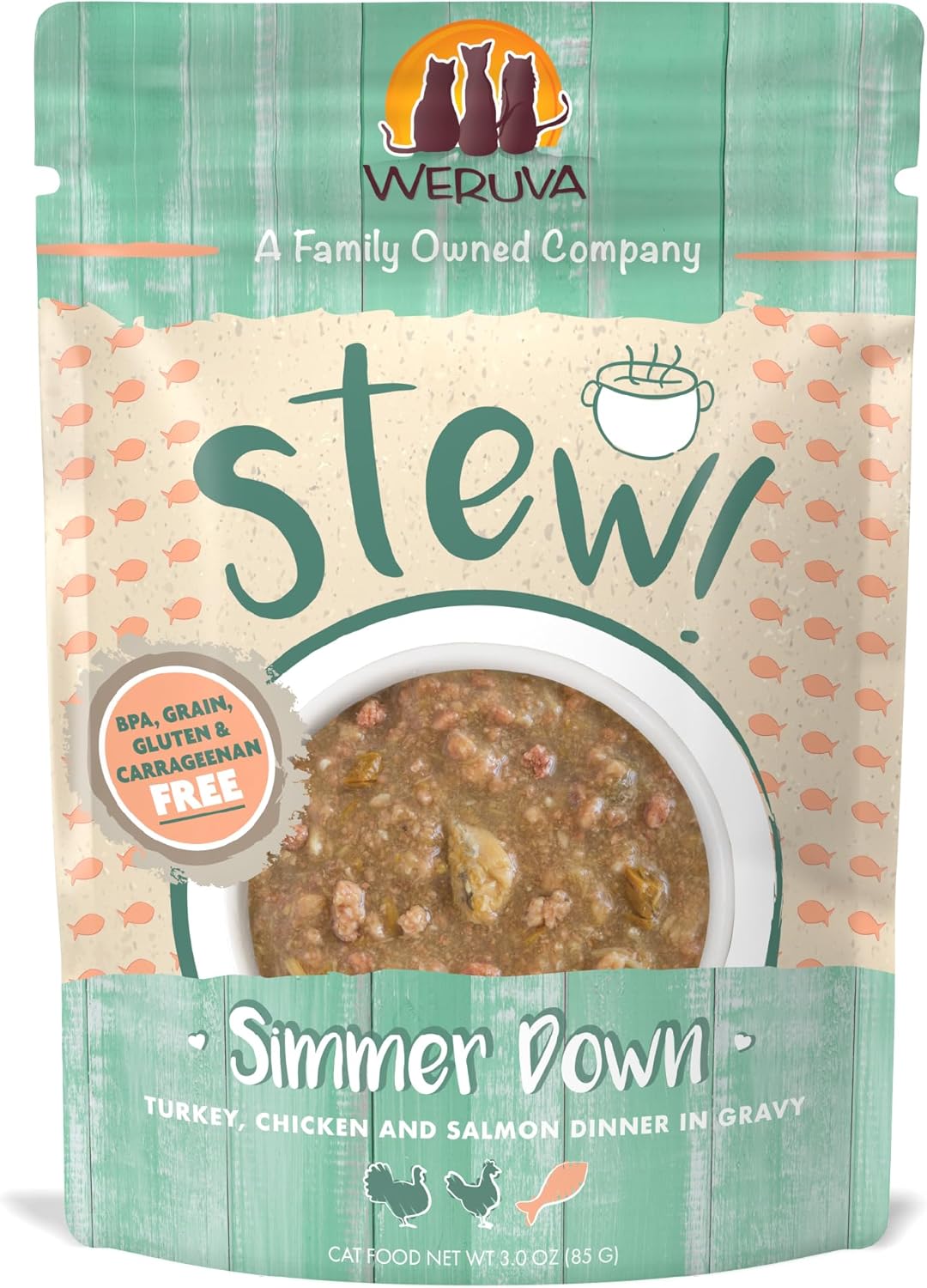 Weruva-Classic-Cat-Stews!,-Simmer-Down-with-Turkey,-1396