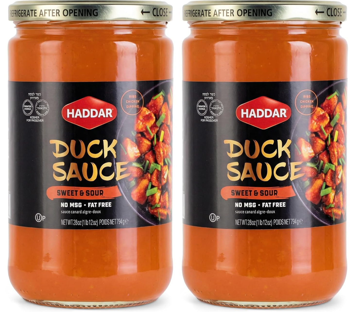 Haddar-Sweet-&-Sour-Duck-Sauce,-28-oz-(2-Pack)-|-Authentic-332
