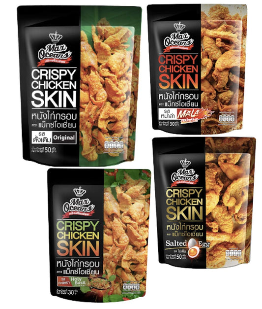 Max-Oceans-Brand,-Crispy-Fried-Chicken,-Crispy-Chicken-Skin,-Mixed-Flavour,-Size-30g-191